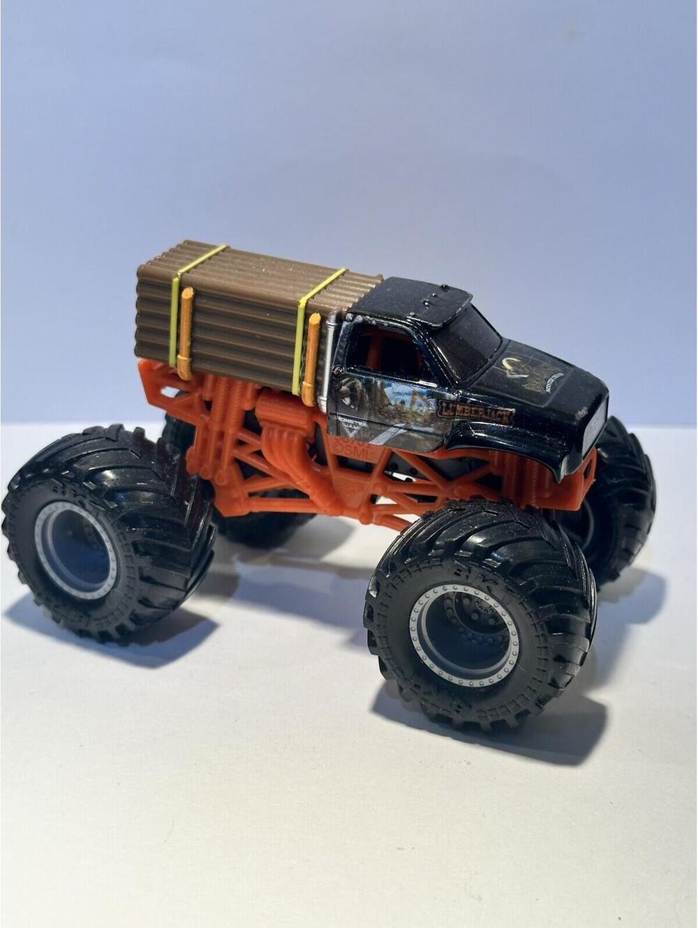 2024 Spin Master Monster Jam 1/64 Double Pack Series 28 Lumberjack Orange